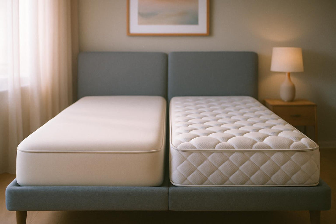 What Happens When You Compare an Innerspring Mattress vs Memory Foam Side by Side?