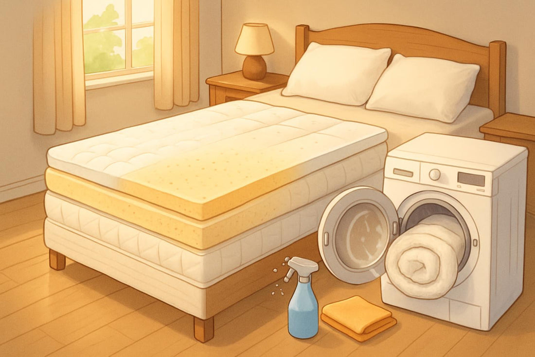 Can you wash a mattress topper?