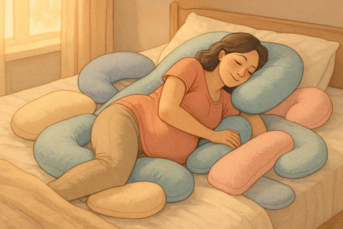 Here's How To Use A Pregnancy Pillow