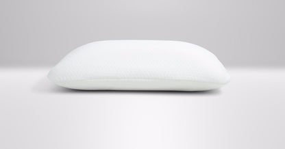 The front view of the TEMPUR-Symphony® Pillow, showcasing its clean, modern design and premium TEMPUR® material for unparalleled sleep support.