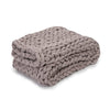 Nuzzie Weighted Blanket 8 lbs / Dusty Rose Nuzzie Comfort Knit: The Revolutionary Weighted Blanket for Transformative Comfort Sleepology mattress Sleep deeper