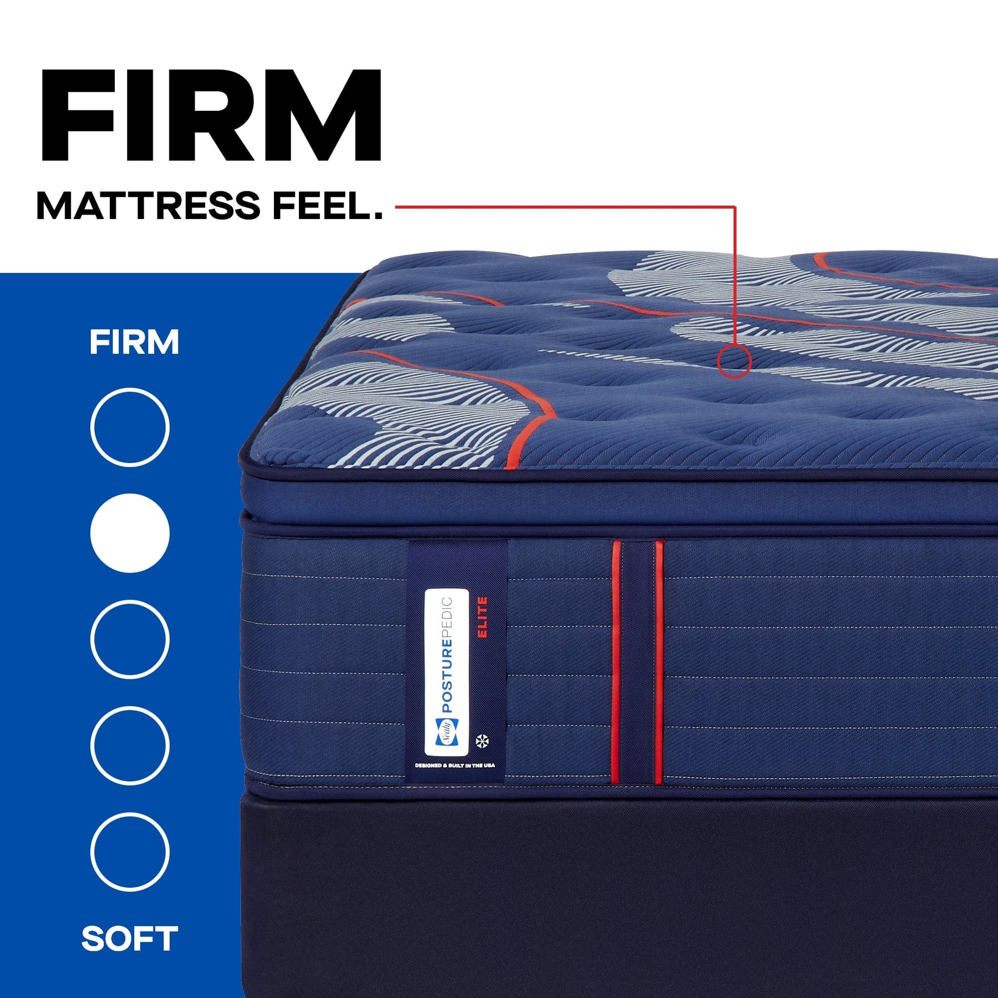 Sealy Mattress Sealy Posturepedic Elite Firm Mattress – Brenham II Euro Pillow Top mattress stores near me