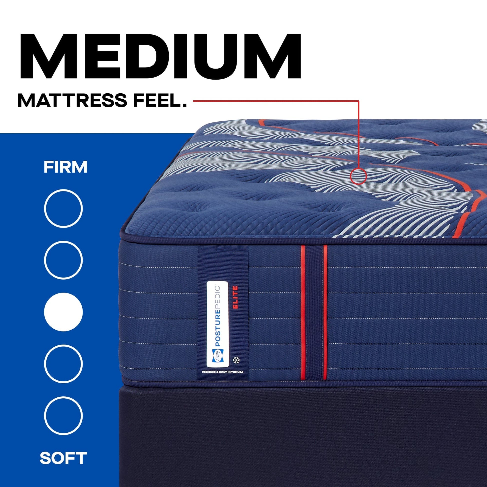 Sealy Mattress Sealy Posturepedic Elite Medium Mattress – Brenham II mattress stores near me
