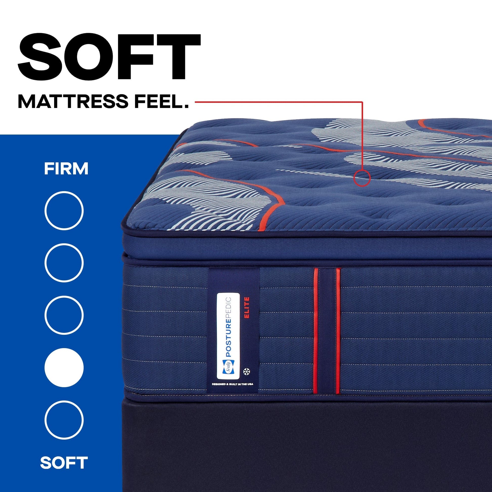 Sealy Mattress Sealy Posturepedic Elite Soft Mattress – Albany II Euro Pillow Top mattress stores near me