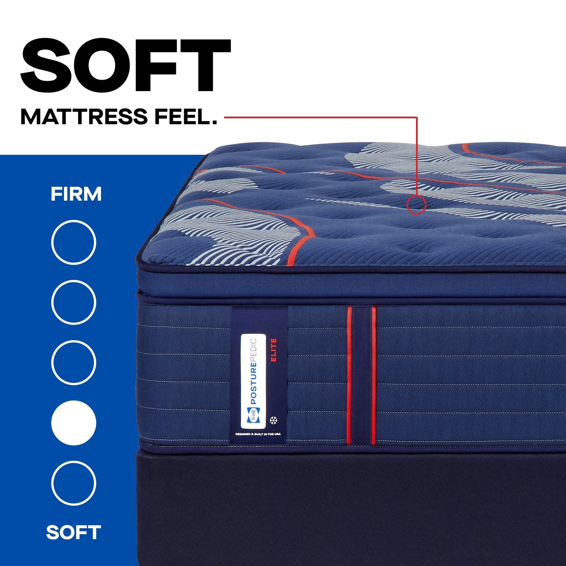 Sealy Mattress Sealy Posturepedic Elite Soft Mattress – Brenham II Euro Pillow Top mattress stores near me