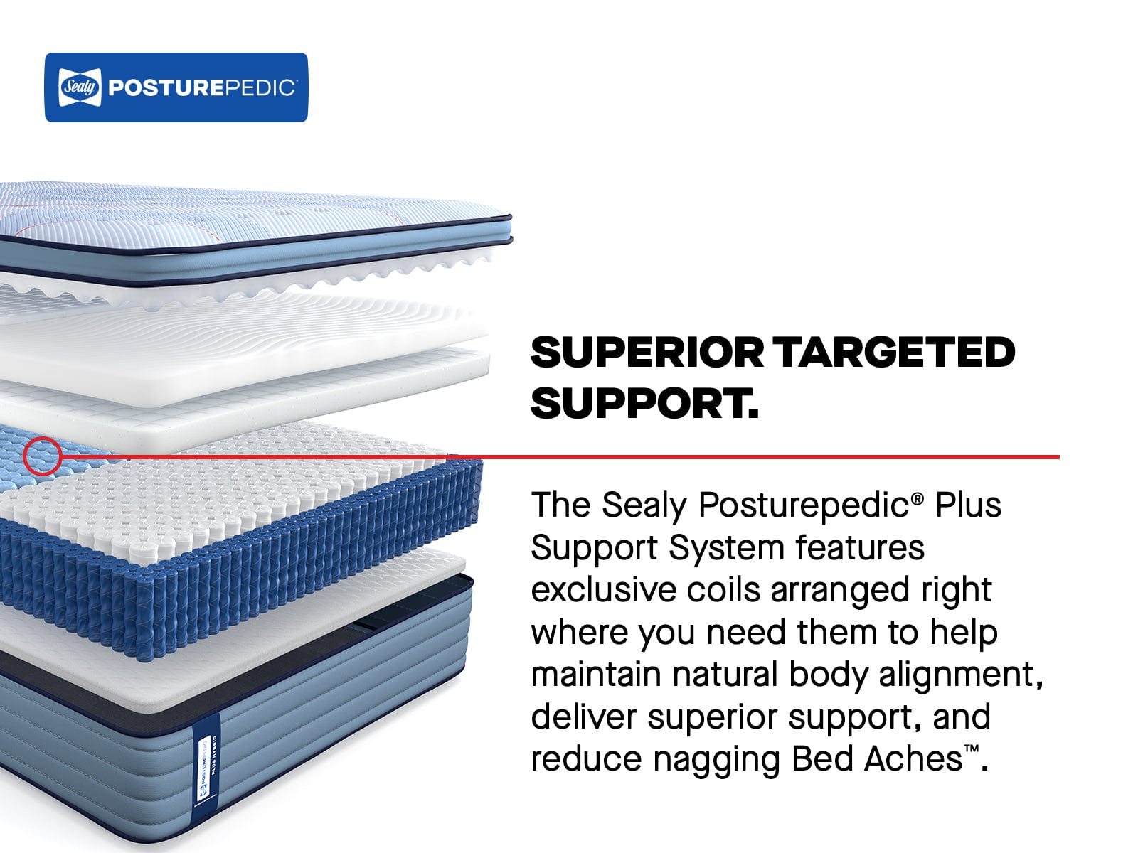 Sealy Mattress Sealy Posturepedic Plus Soft Mattress – Patterson II Euro Pillow Top mattress stores near me