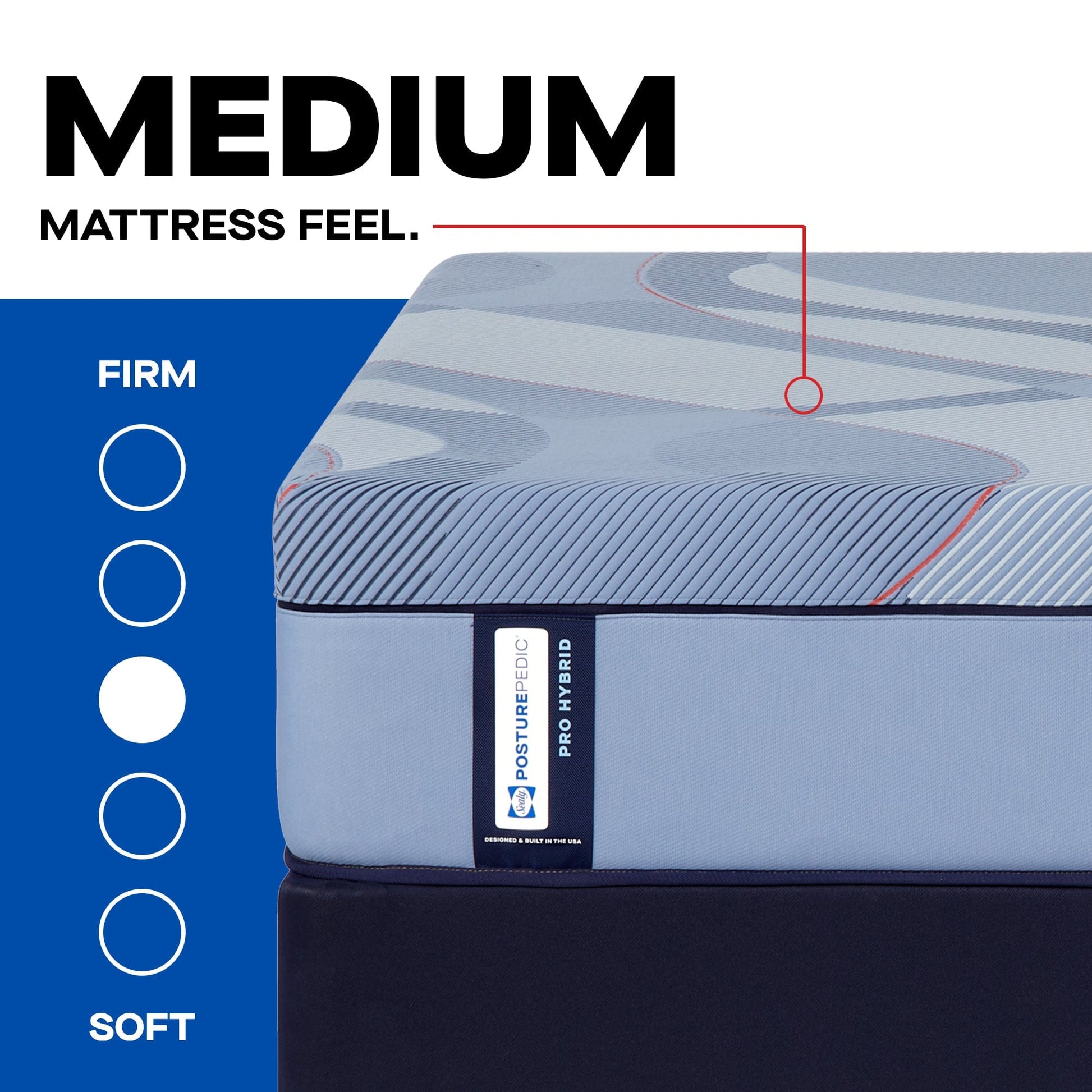 Sealy Mattress Sealy Posturepedic Pro Medium Hybrid Mattress – Dupont II mattress stores near me
