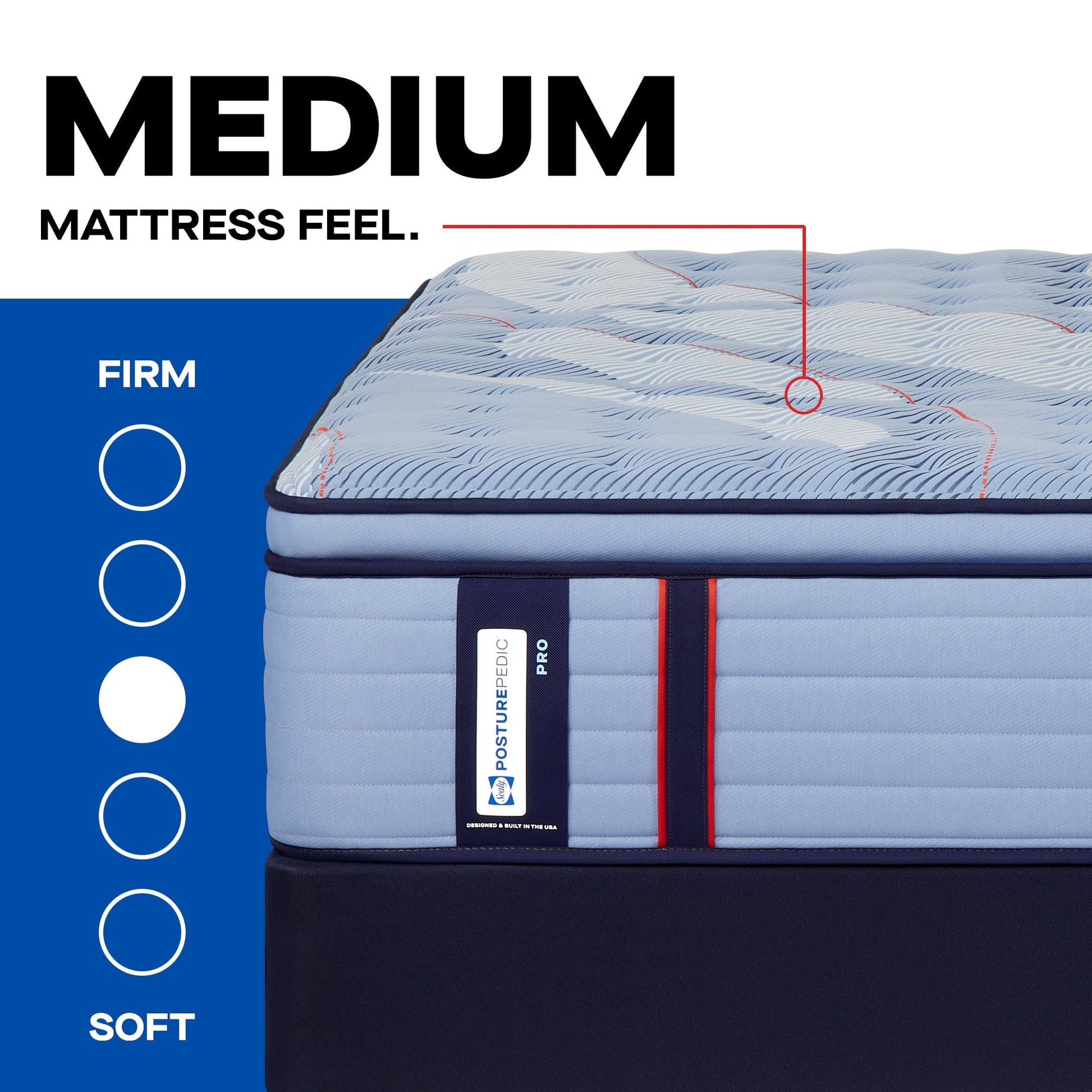 Sealy Mattress Sealy Posturepedic Pro Medium Mattress – Dupont II Euro Pillow Top mattress stores near me
