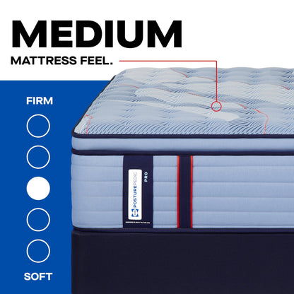 Sealy Mattress Sealy Posturepedic Pro Medium Mattress – Dupont II Euro Pillow Top mattress stores near me