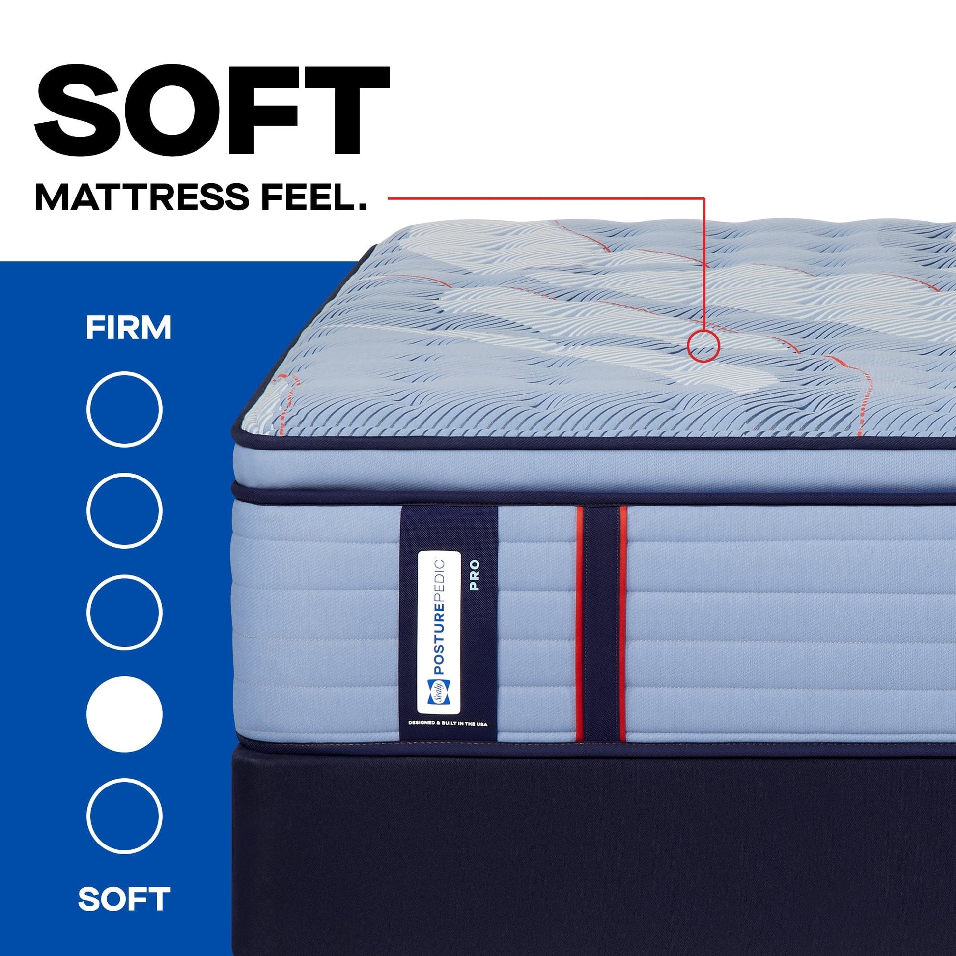 Sealy Mattress Sealy Posturepedic Pro Soft Mattress – Dupont II Euro Pillow Top mattress stores near me