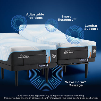 Tempurpedic Adjustable TEMPUR-ERGO EXTEND® ProSmart Base Adjustable Mattress Foundation mattress stores near me