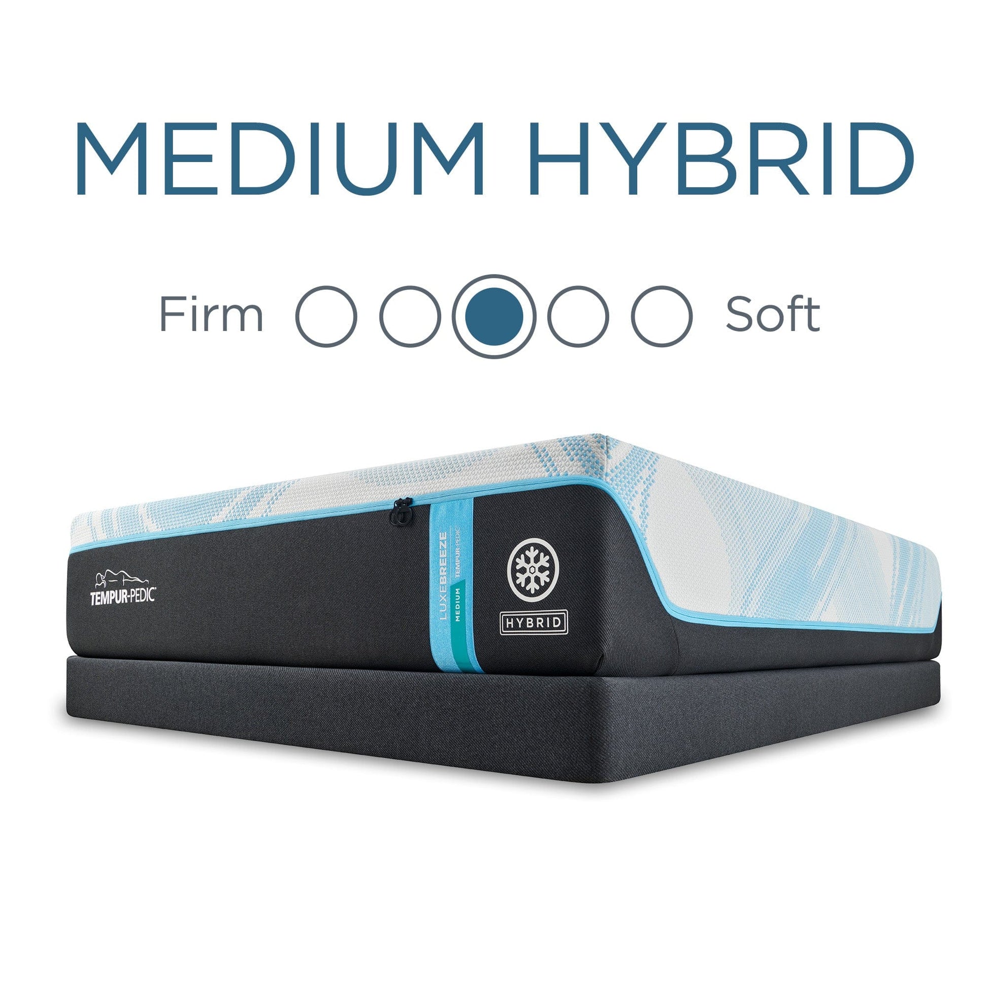 Tempurpedic Home & Garden > Furniture > Beds & Accessories > Mattresses Tempur-Pedic® LuxeBreeze® Medium Feeling Hybrid Mattress Sleepology mattress Sleep deeper