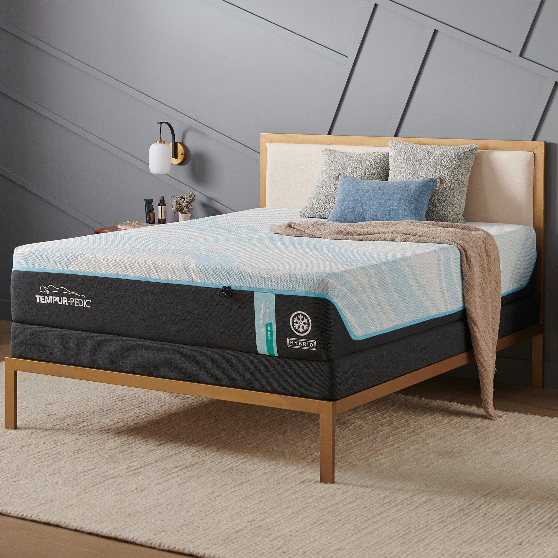 Tempurpedic Mattress Twin Long Tempur-Pedic® ProBreeze® Medium Feeling Hybrid Mattress mattress stores near me