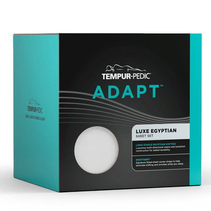 Tempurpedic Sheets Tempur-Pedic TEMPUR Adapt™ Luxe Egyptian Cotton Sheet Set mattress stores near me