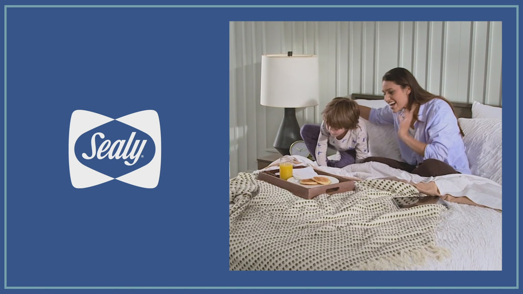 Sleep your best with the perfect blend of support and comfort with Sleepology's Sealy Posturepedic Hybrid mattress.