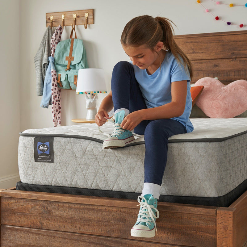 Sealy Mattress Sealy Essentials Spring – Osage, Firm Tight Top Sleepology mattress Sleep deeper