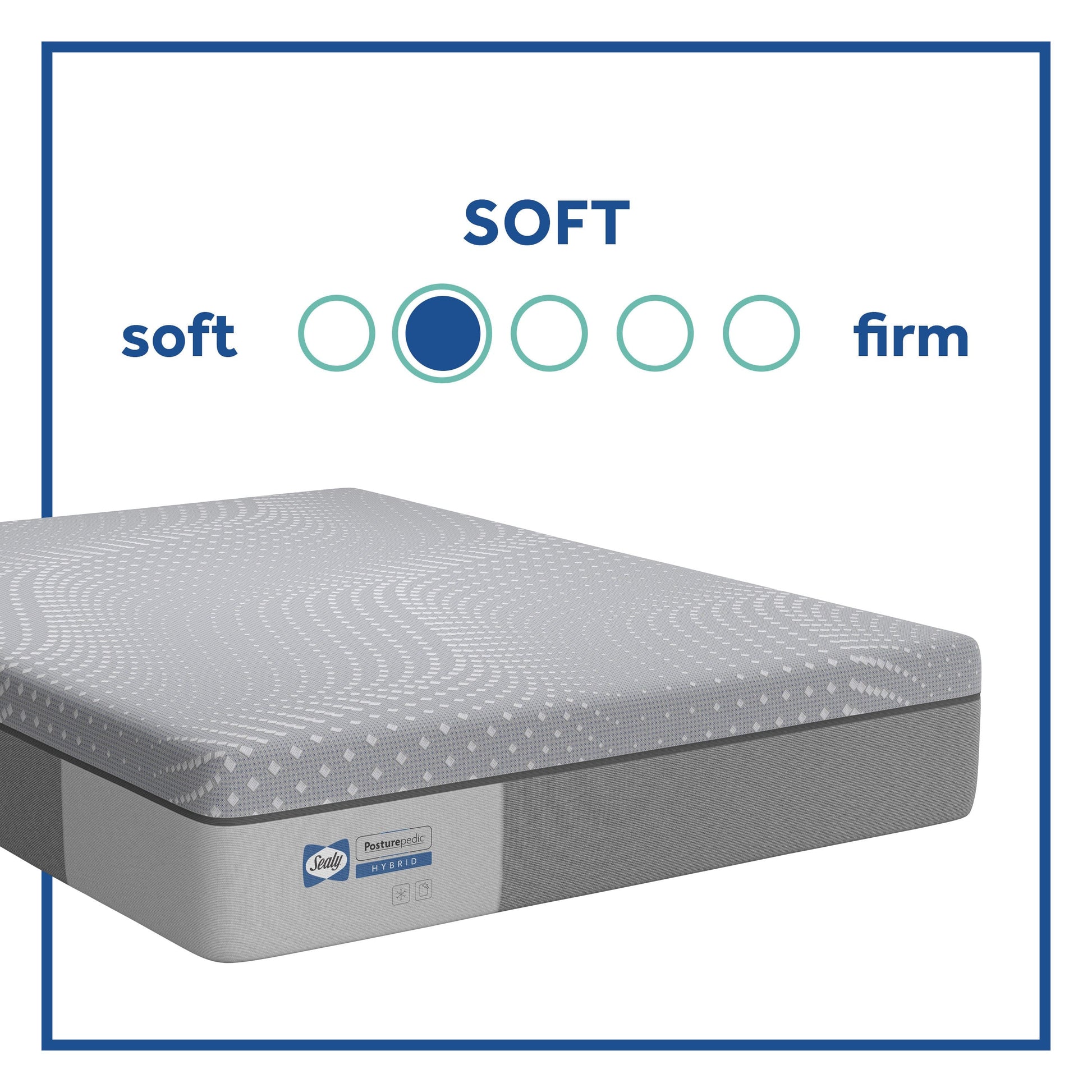 Sealy Mattress Sealy® Posturepedic Lacey Soft Feeling Hybrid mattress stores near me
