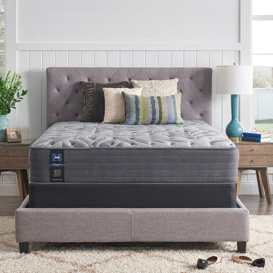 Sealy Mattress Twin Sealy Posturepedic Response - Opportune II, Medium Tight Top Sleepology mattress Sleep deeper