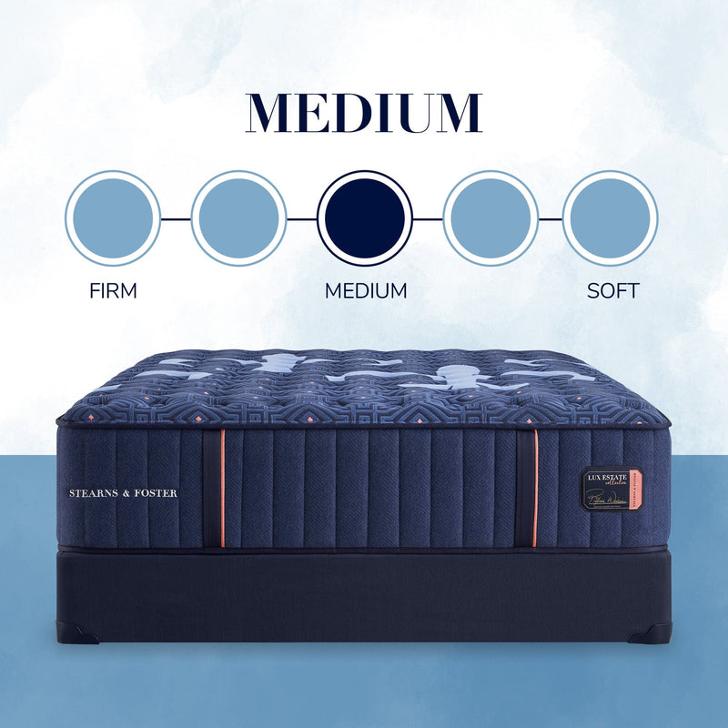 Stearns & Foster Mattress Stearns & Foster Lux Estate Medium Tight Top Sleepology mattress Sleep deeper