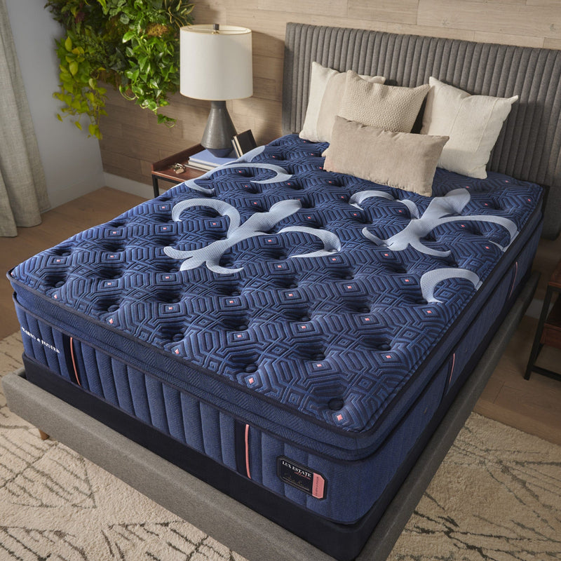 Stearns & Foster Mattress Twin Long Stearns & Foster® Lux Estate  Firm Euro Pillowtop Sleepology mattress Sleep deeper
