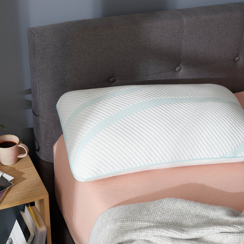 Tempurpedic Pillow Queen TEMPUR-Adapt ProLo + Cooling Sleepology mattress Sleep deeper