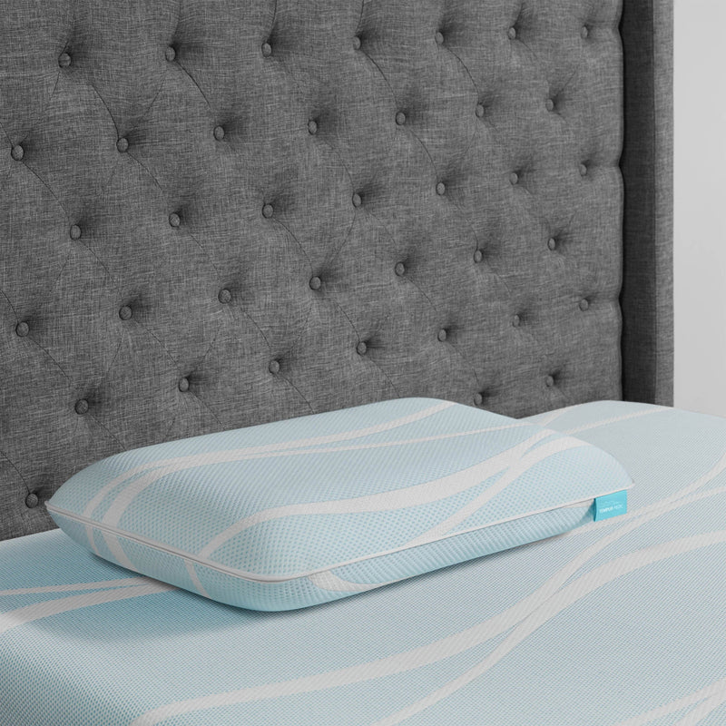 Tempurpedic Pillow Queen TEMPUR-Breeze ProLo Pillow Sleepology mattress Sleep deeper