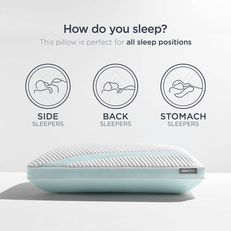 Tempurpedic Pillow TEMPUR-Adapt ProHi + Cooling Sleepology mattress Sleep deeper