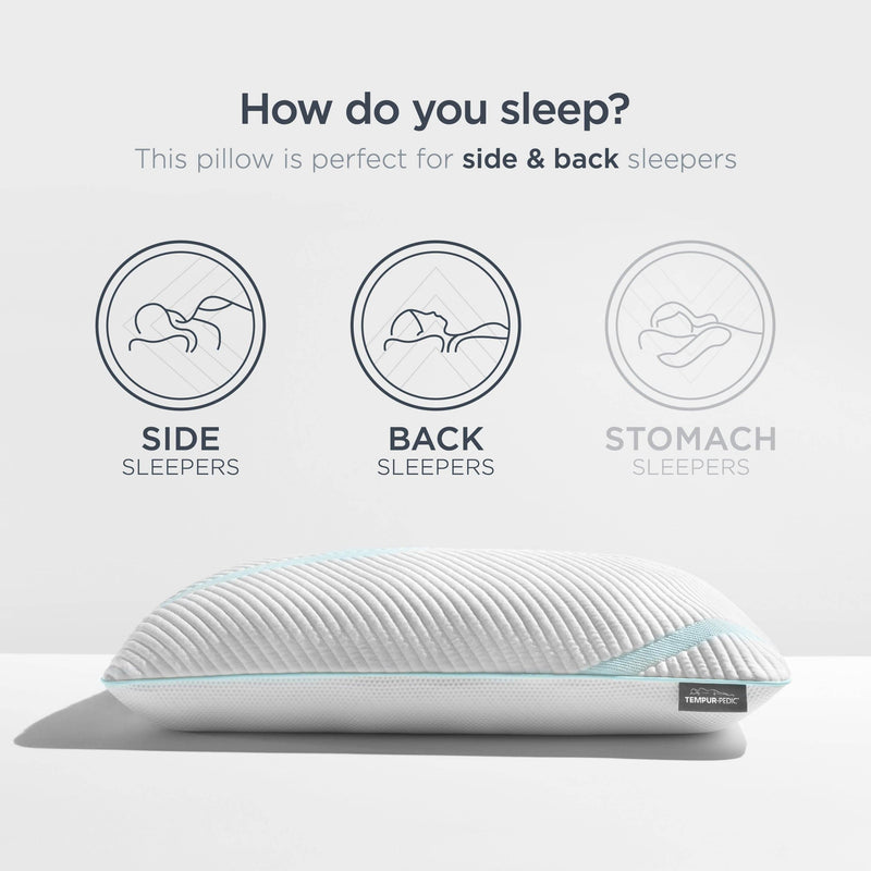 Tempurpedic Pillow TEMPUR-Adapt ProLo + Cooling Sleepology mattress Sleep deeper