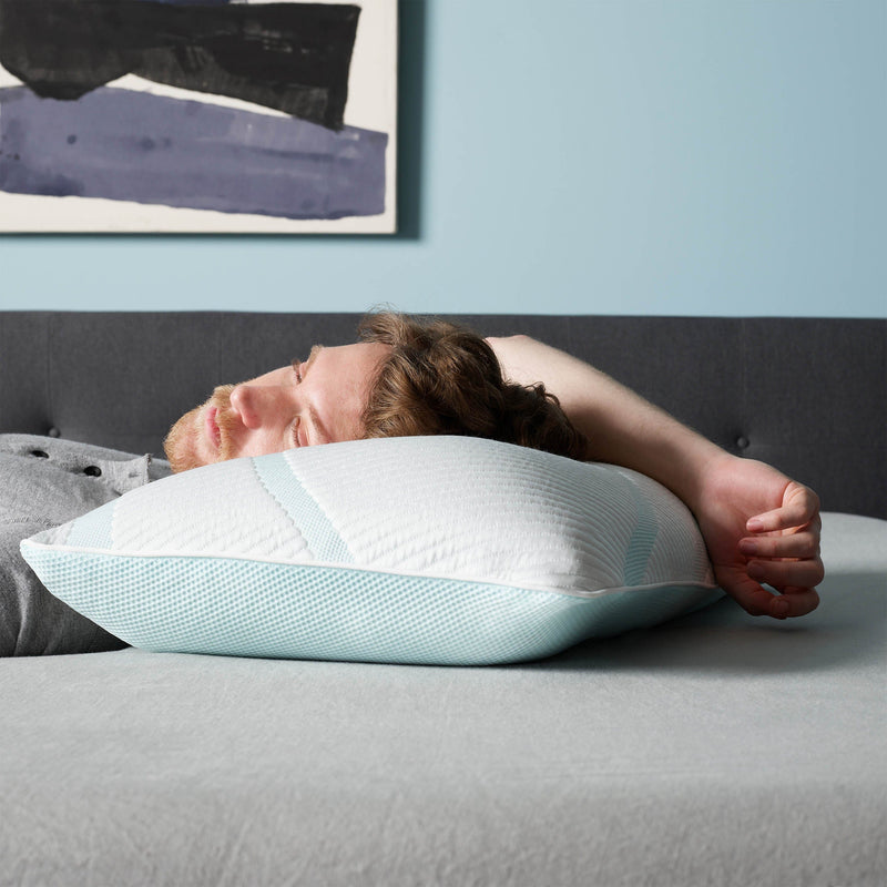 Tempurpedic Pillow TEMPUR-Adapt ProMid + Cooling Sleepology mattress Sleep deeper