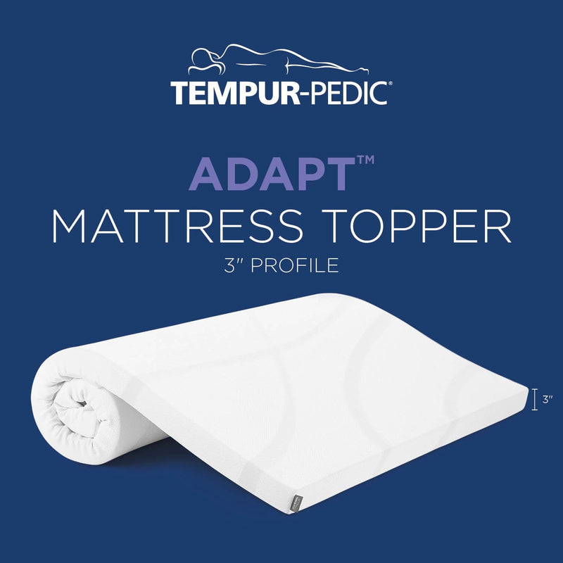 Tempurpedic Topper Twin Tempur Topper Adapt Sleepology mattress Sleep deeper